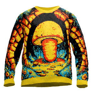 Sweater Carrot Mushroom 